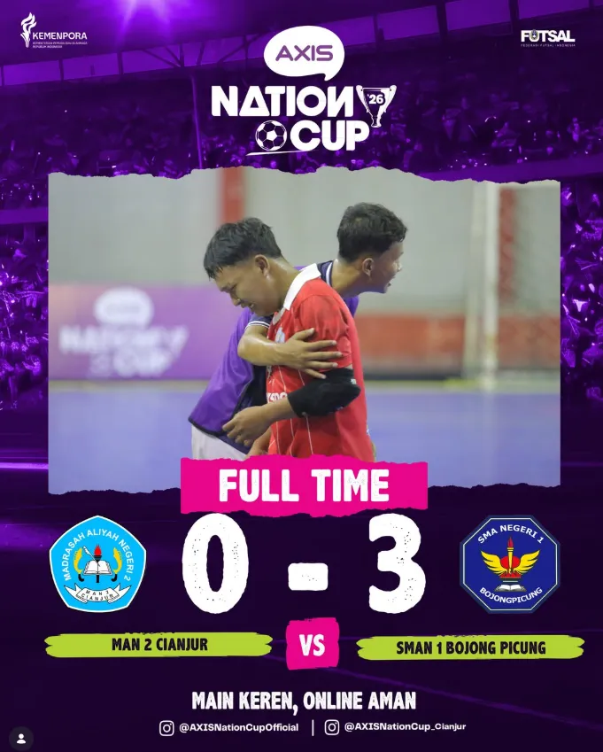 🏆 FULL TIME — KEMENANGAN GEMILANG! 🔥