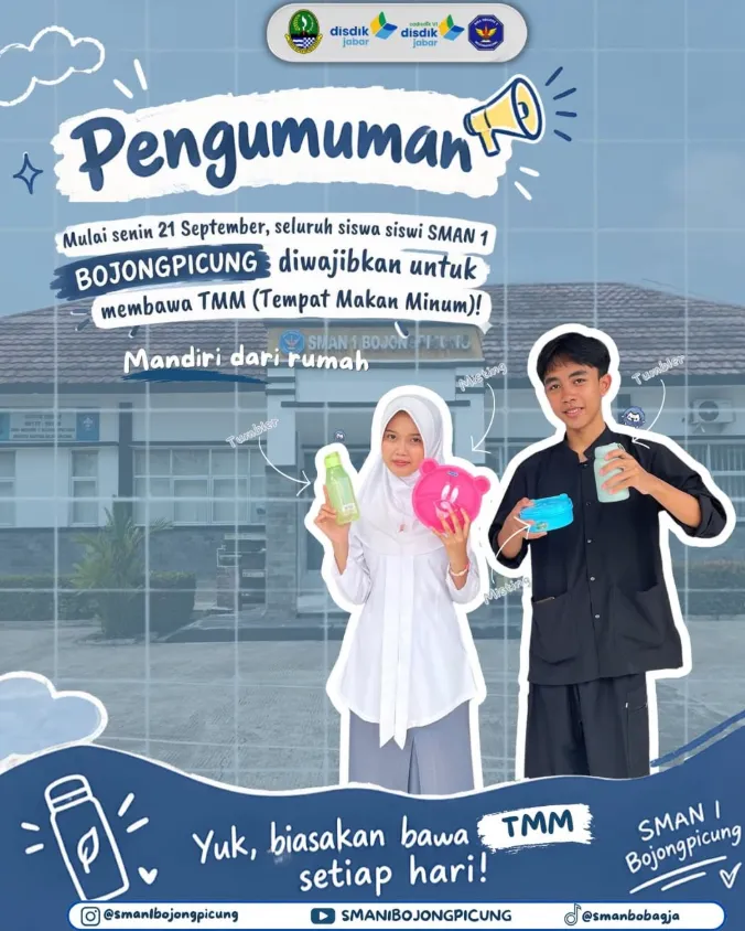 📣 Pengingat untuk Seluruh Siswa SMAN 1 Bojongpicung